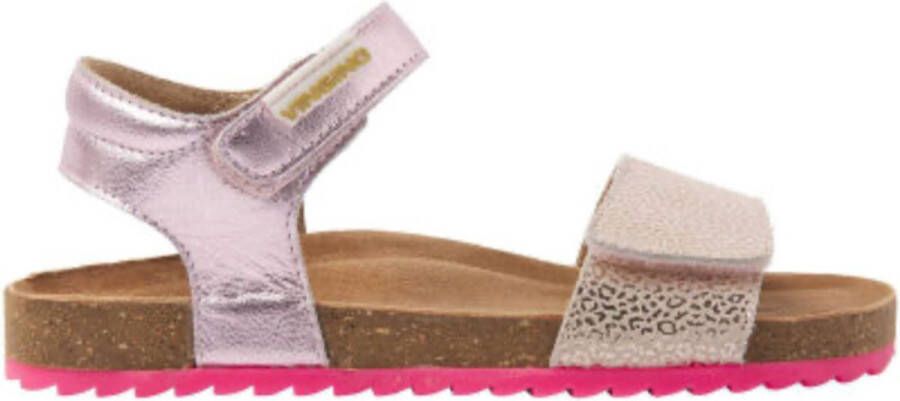VINGINO Tavi leren sandalen lichtroze metallic Leer Meerkleurig 24 - Foto 2