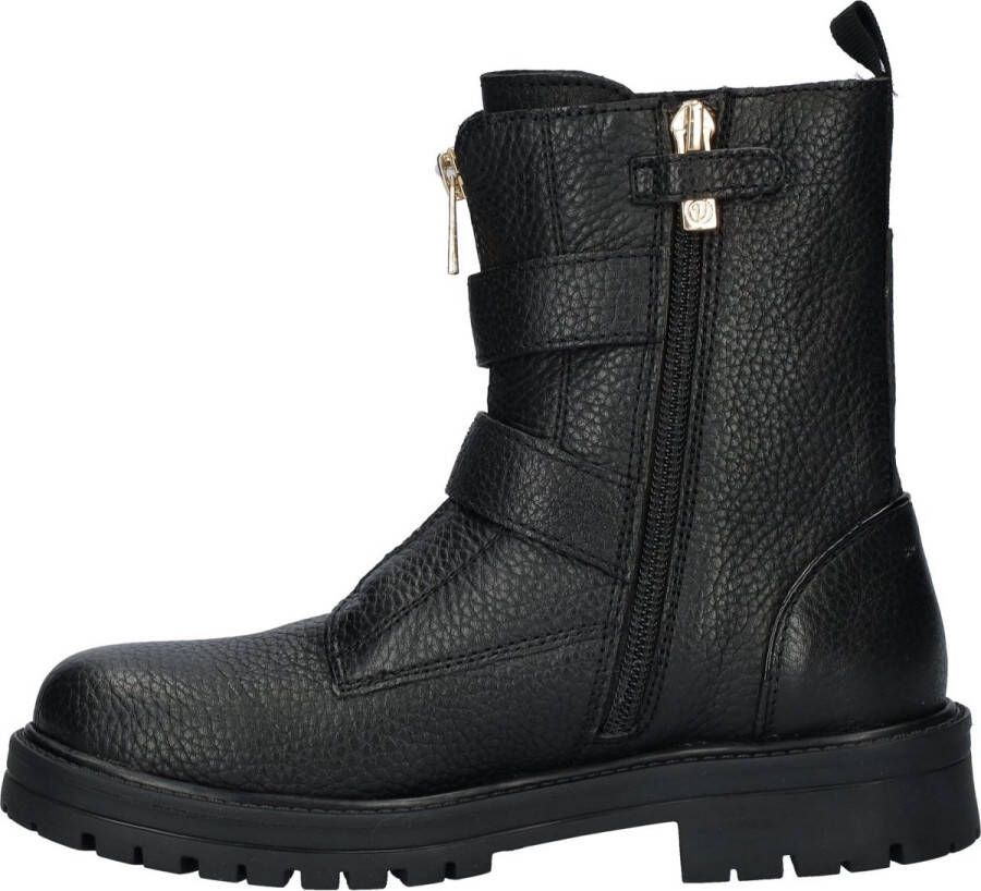 VINGINO Velia leren bikerboots zwart Meisjes Leer 31 - Foto 2