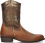 VINGINO Vera Xhi leren cowboylaarzen cognac Bruin Meisjes Leer Meerkleurig 35 - Thumbnail 2