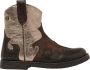 Vingino Vikki Enkellaarsjes Enkelboots met rits Meisjes Bruin - Thumbnail 2
