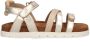 Vingino VIN825412-994 Meisjes Platte Sandalen Roze Leer Klittenband - Thumbnail 2
