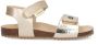 Vingino VIN825422-794 Meisjes Platte Sandalen Beige Roze Leer Klittenband - Thumbnail 1