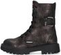 Vingino VIN825590-791 Meisjes Biker Boots Multicolor Leer Veters - Thumbnail 2