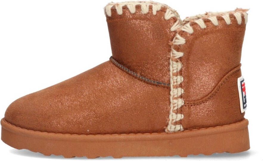Vingino VIN825997-732 Meisjes Enkelboots Bruin Syntetisch Geen Sluiting