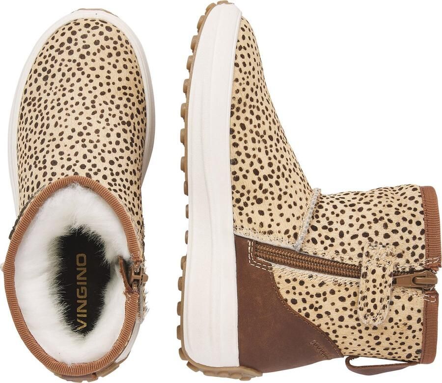 Vingino Daphne Enkelboots Enkellaarsjes Cognac - Foto 6