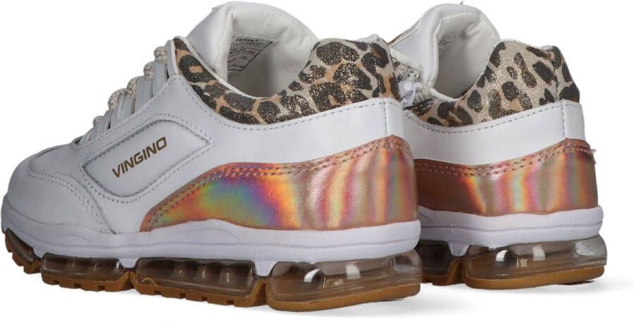 Vingino Fenna Ii Lage sneakers Leren Sneaker Kids Wit - Foto 5