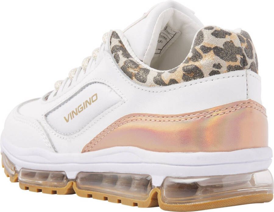 Vingino Fenna Ii Lage sneakers Leren Sneaker Kids Wit - Foto 2