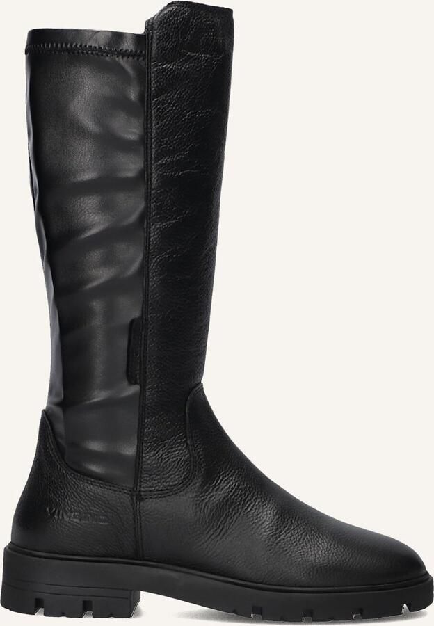 Vingino Gina_1 Laarzen Leer Meisjes Zwart - Foto 2