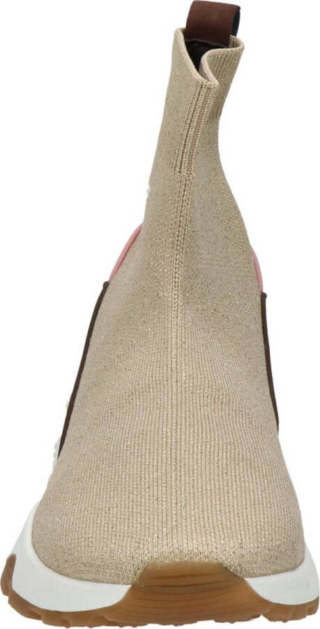 Bruin Tinten Gina Hoge sneakers Meisjes Beige - Foto 12