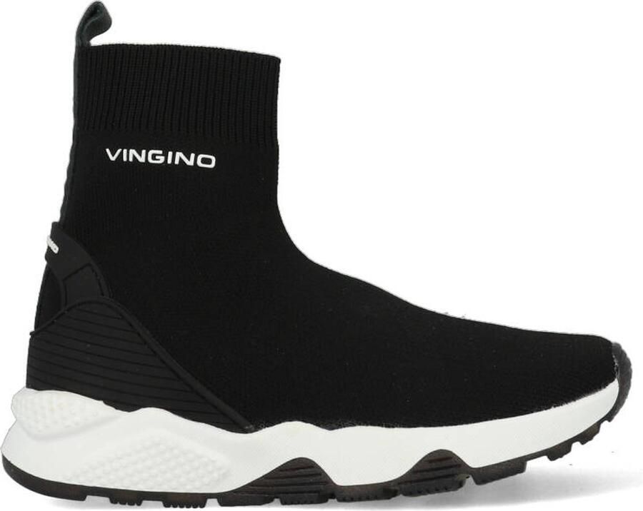 VINGINO Gino sock sneakers zwart Jongens Textiel 30