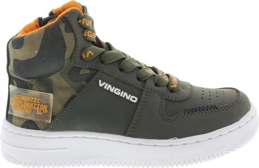 Vingino Jongens veterschoenen & klitteband ovan mid vb42-1011-04