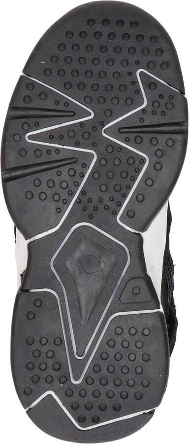 VINGINO Raoul Mid leren sneakers zwart Jongens Leer Meerkleurig 33 - Foto 14