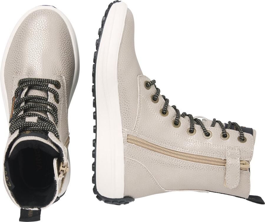 Vingino Rebecca Hi Veterboots Laarzen Met Veters Goud - Foto 12