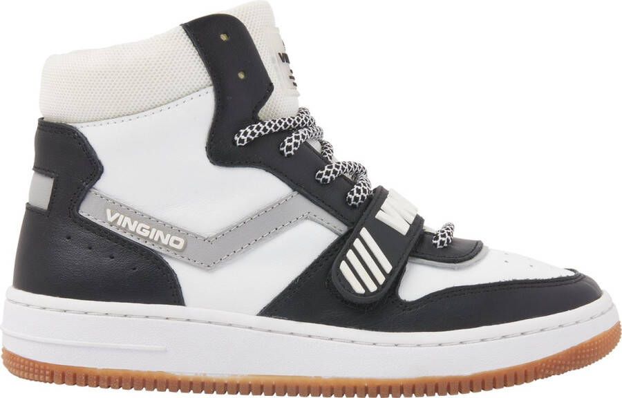 Vingino Rens mid velcro Sneaker Retro white - Foto 2