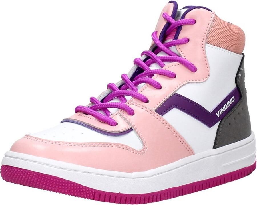 Vingino Senne mid Sneaker Meisjes Soft pink - Foto 2