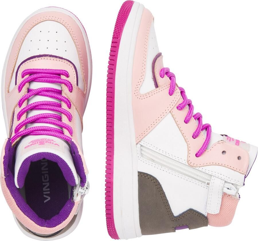 Vingino Senne mid Sneaker Meisjes Soft pink - Foto 7