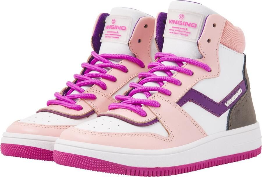 Vingino Senne mid Sneaker Meisjes Soft pink - Foto 9