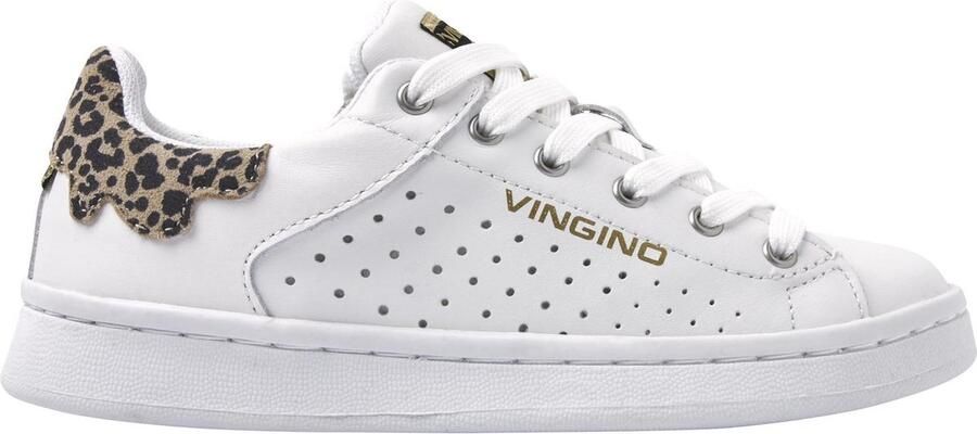 Vingino TORNEO Meisjes Classic tennis sneaker Wit