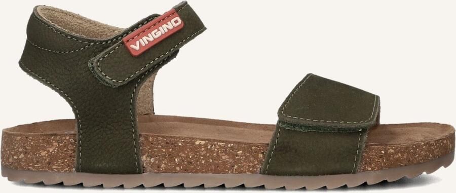 VINGINO Xavi suède sandalen groen Jongens Suede Effen 28 - Foto 4