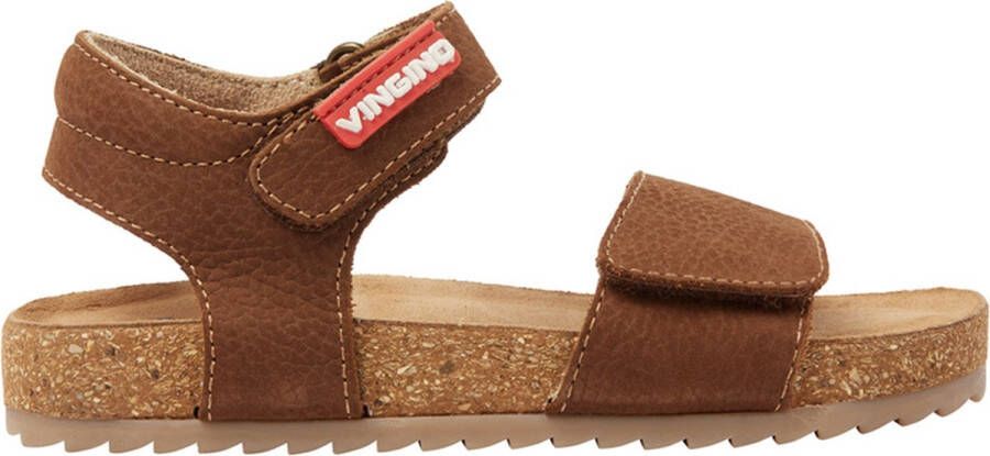 VINGINO Xavi suède sandalen cognac Bruin Jongens Suede Effen 30 - Foto 2