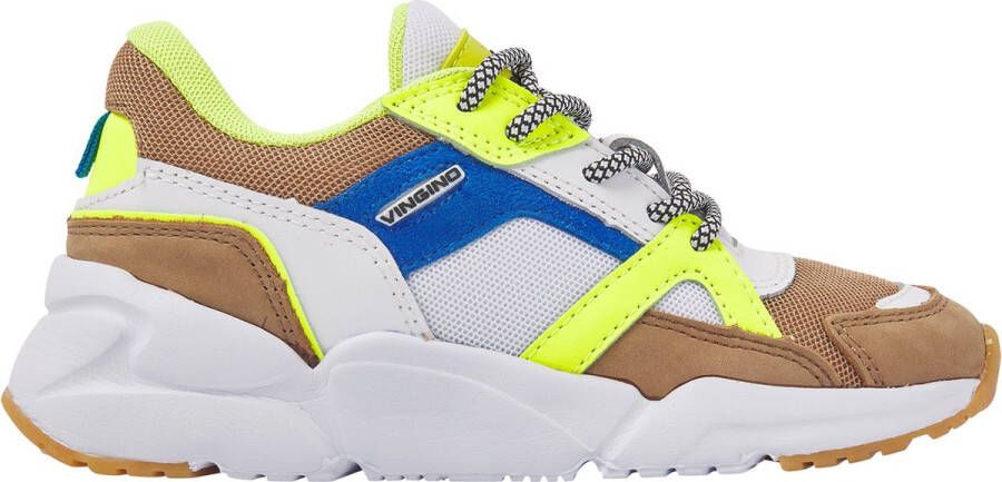 Vingino Zanetti Sneaker Jongens Taupe