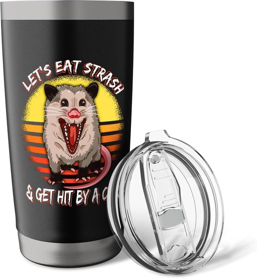 Vintage opossum thermobeker