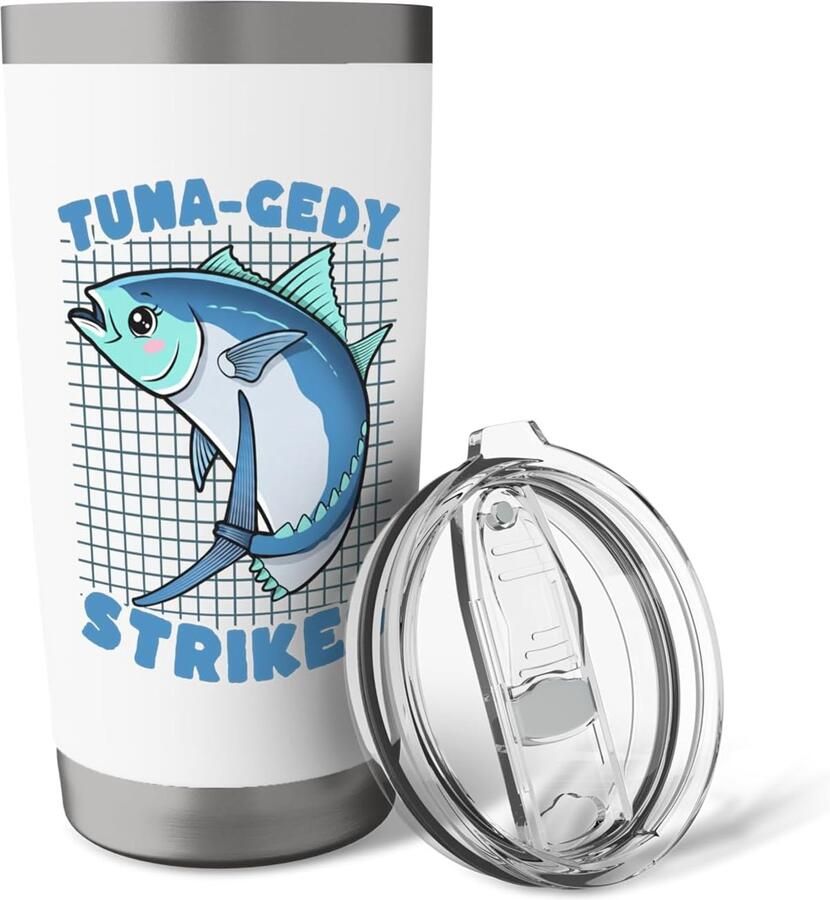 Vis mok met tuna-grap