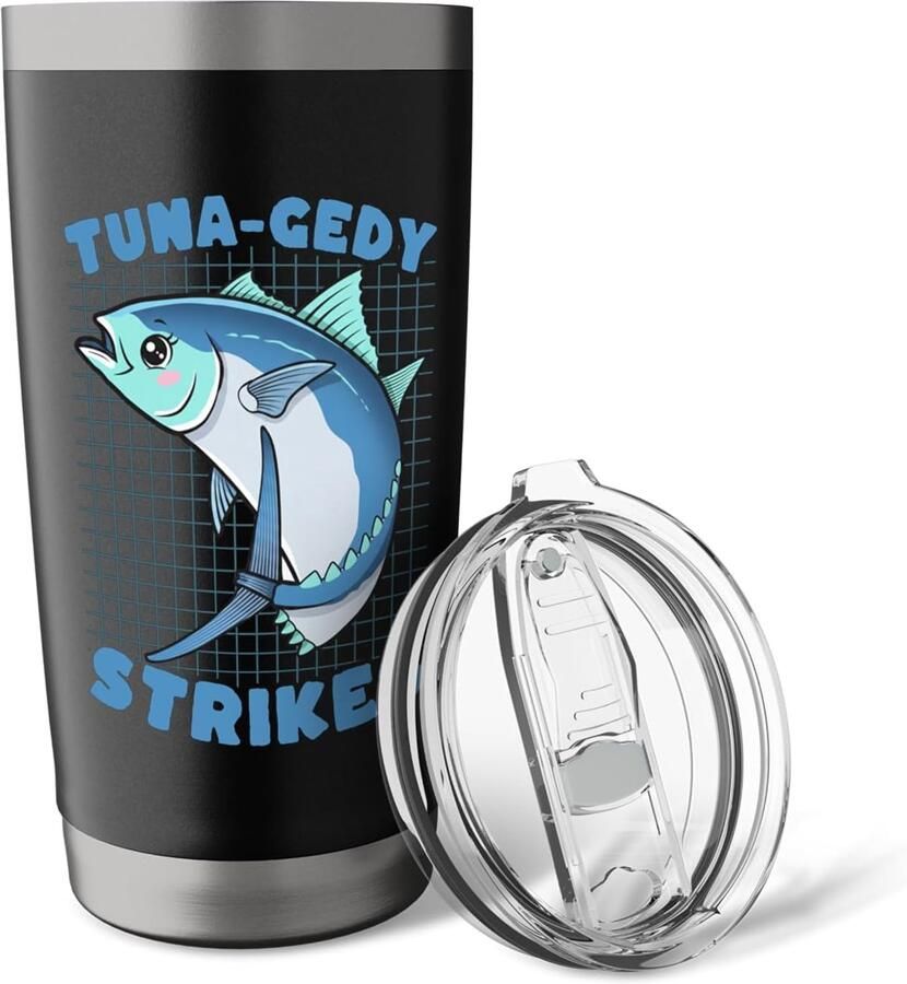 Vis mok met tuna-grap