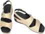 Vital -Dames beige sandalen - Thumbnail 2