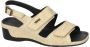 Vital -Dames beige sandalen - Thumbnail 1