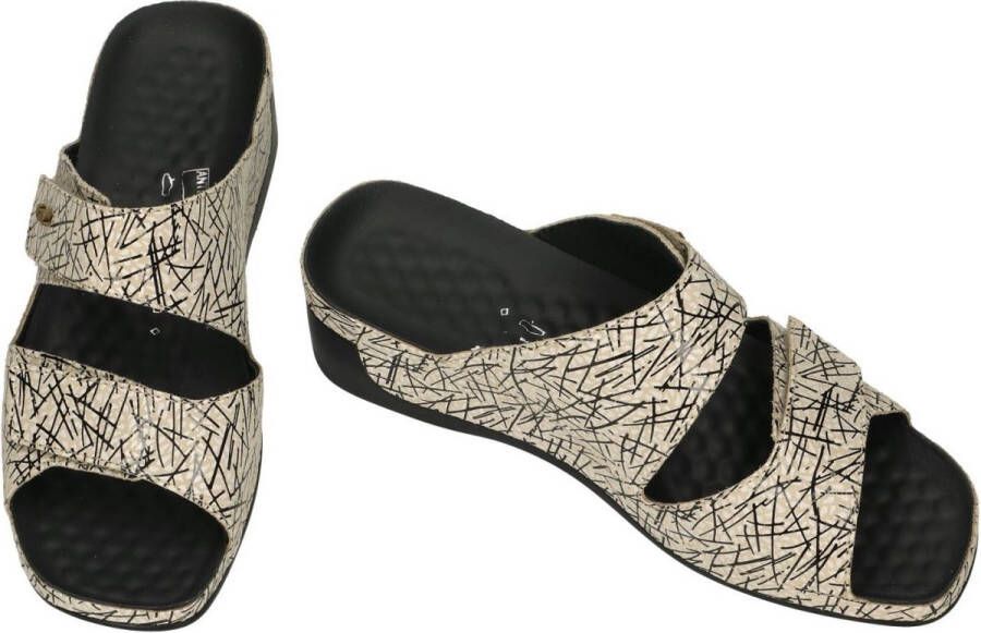 Vital -Dames beige slippers & muiltjes - Foto 1
