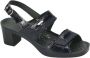 Vital -Dames blauw donker sandalen - Thumbnail 1