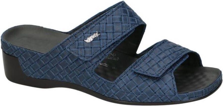 Vital -Dames blauw slippers & muiltjes