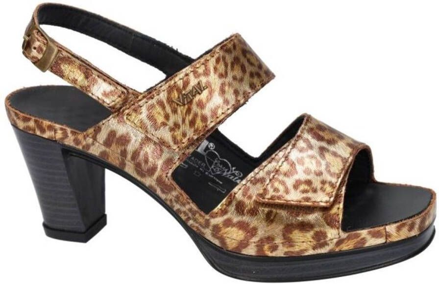 Vital -Dames goud sandalen