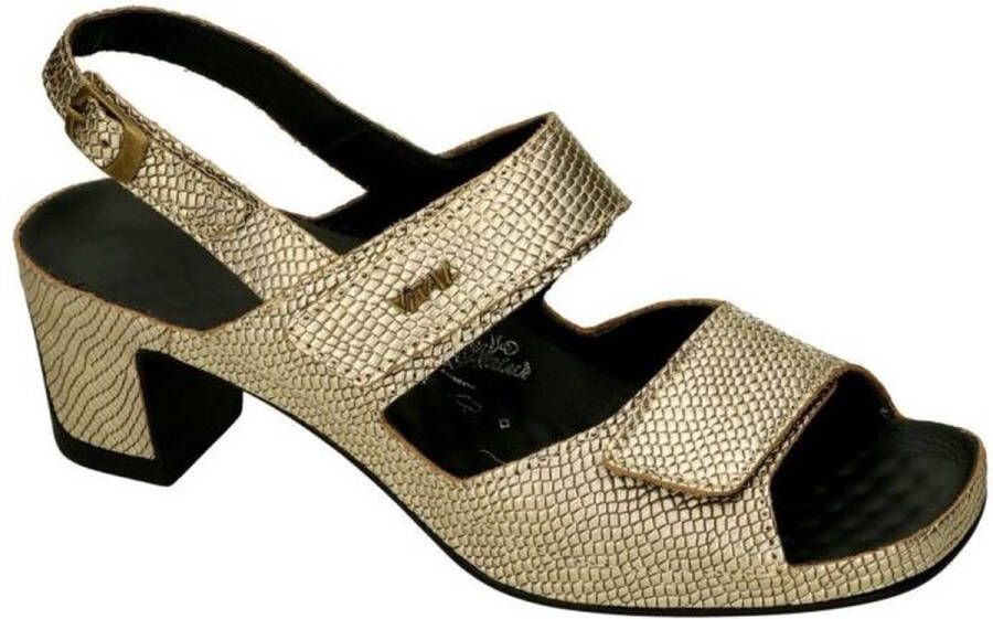 Vital -Dames goud sandalen