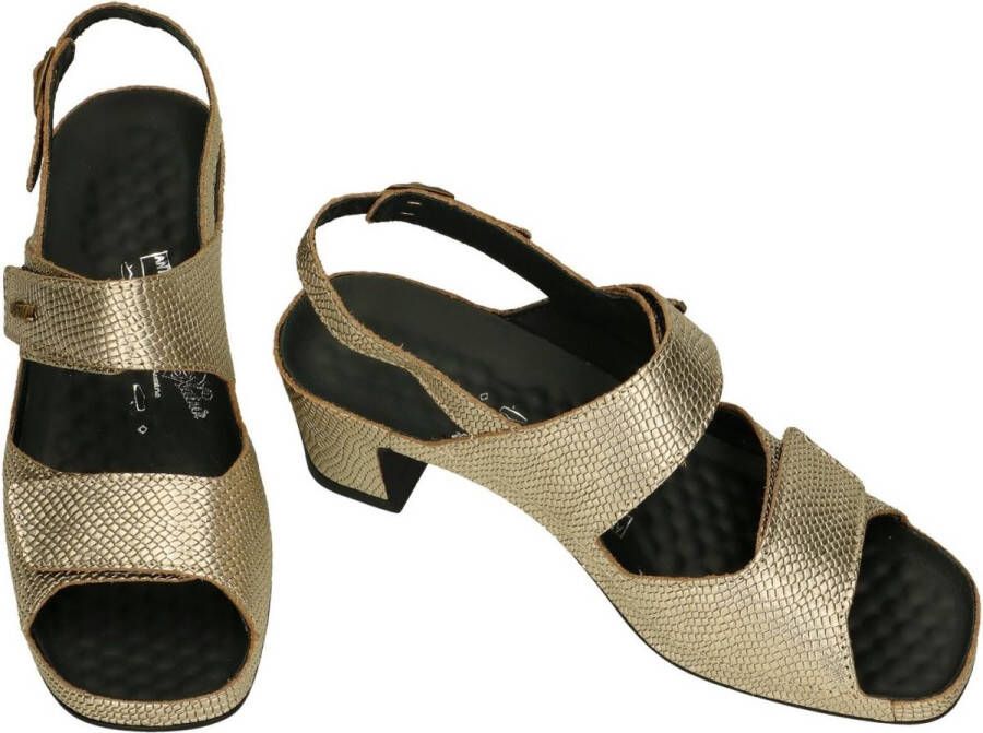 Vital -Dames goud sandalen