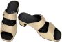 Vital -Dames goud slippers & muiltjes - Thumbnail 1