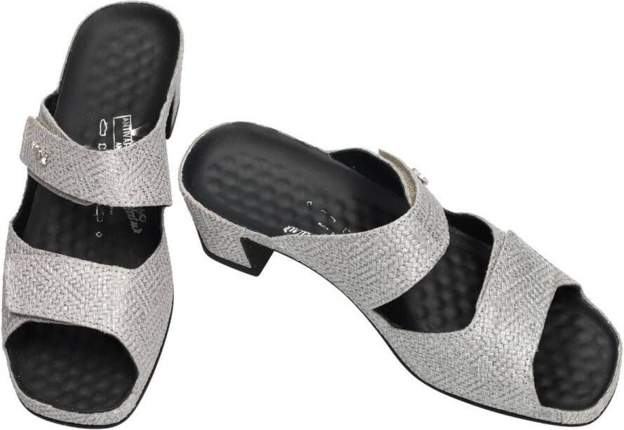 Vital -Dames grijs slippers & muiltjes