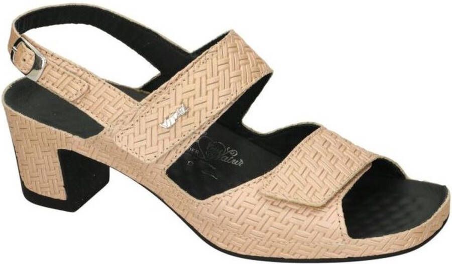 Vital -Dames nude oud-roze sandalen