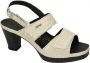 Vital -Dames off-white-crÈme-ivoorkleur sandalen - Thumbnail 1