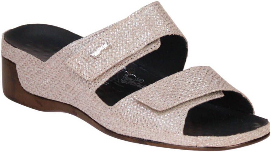 Vital -Dames oud roze slippers & muiltjes
