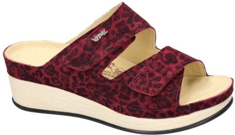 Vital -Dames purper slippers & muiltjes