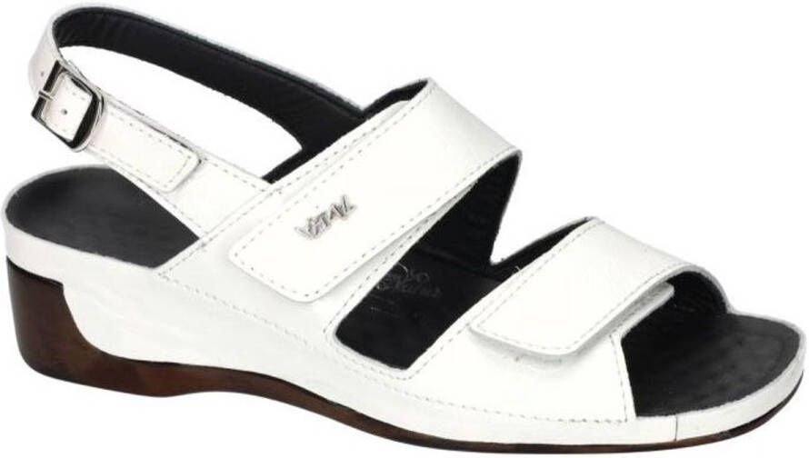 Vital -Dames wit sandalen