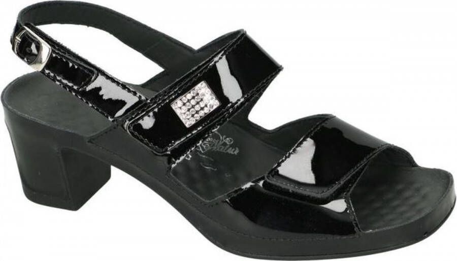 Vital -Dames zwart sandalen