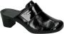 Vital -Dames zwart slippers & muiltjes - Thumbnail 1
