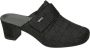 Vital -Dames zwart slippers & muiltjes - Thumbnail 1