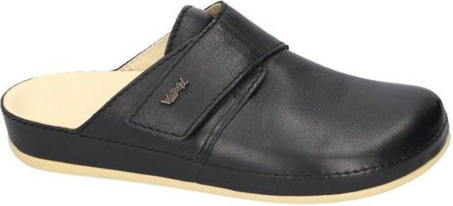 Vital -Heren zwart pantoffel slippers - Foto 1