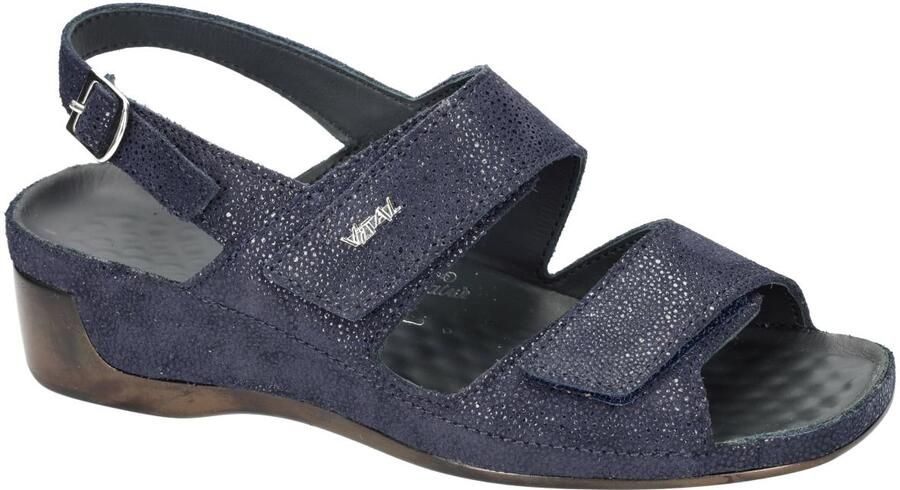 Vital -Dames blauw donker sandalen