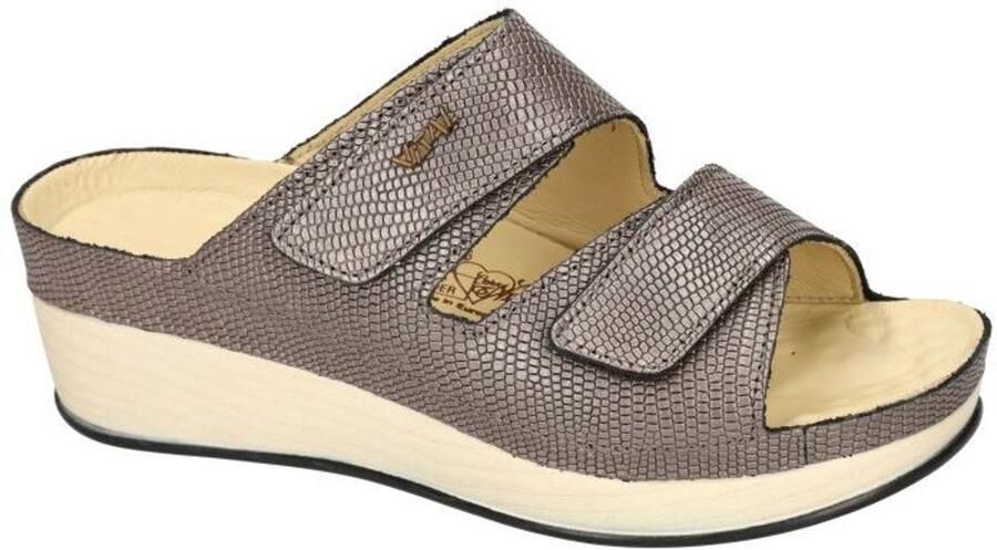 Vital -Dames brons slippers & muiltjes
