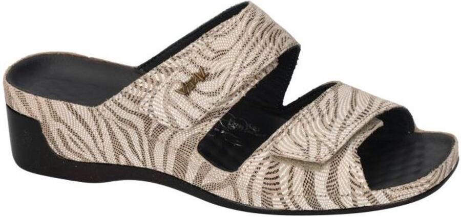 Vital -Dames dierprint slippers & muiltjes